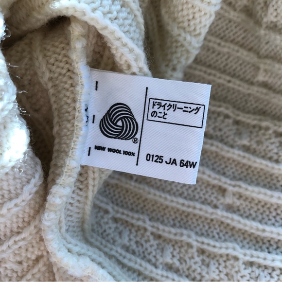 Vintage 90s Cable Knit Sweater Dress - Picture 8 of 8